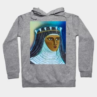 Hildegard of Bingen Portrait | Hildegard of Bingen Artwork 5 Hoodie